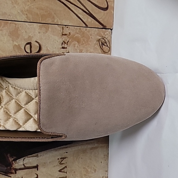 Birdies Tan Suede Loafers Slip-On Elegance - Picture 3 of 12